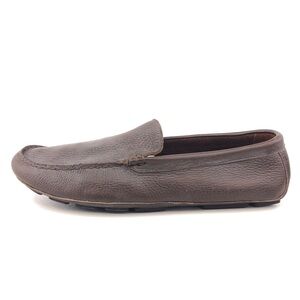 J. Crew Superior Brown Leather Driving Loafers 10